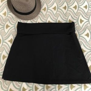 Black Swim skirt coverup upf 50